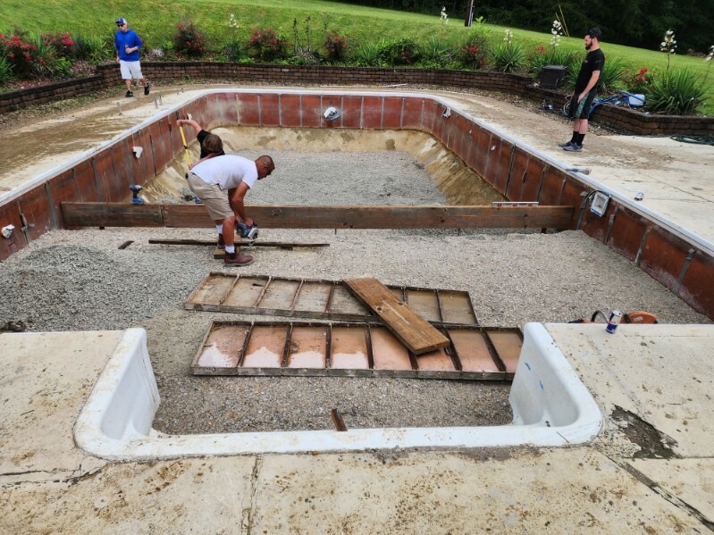 Cincinnati Ohio Swimming Pool Vinyl Liner Replacement